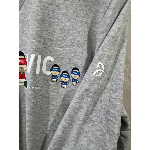 Lacoste Sport x Novak Djokovic YSY Sweatshirt Medium - Picture 6 of 11